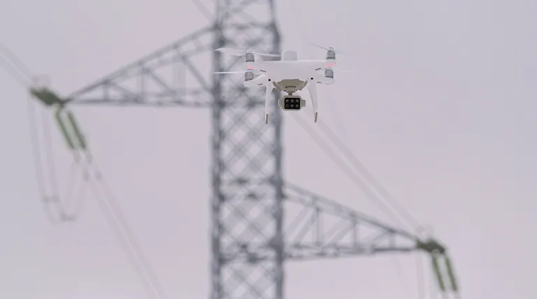 Drone flight for monitoring grazing in the network  Drone flight for monitoring grazing in the network